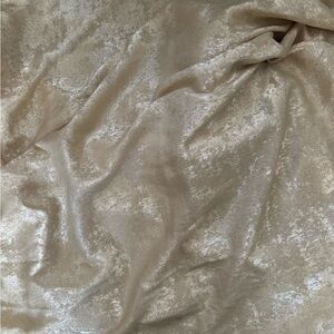 Champagne Gold Shimmer Fabric 1.75 Yards